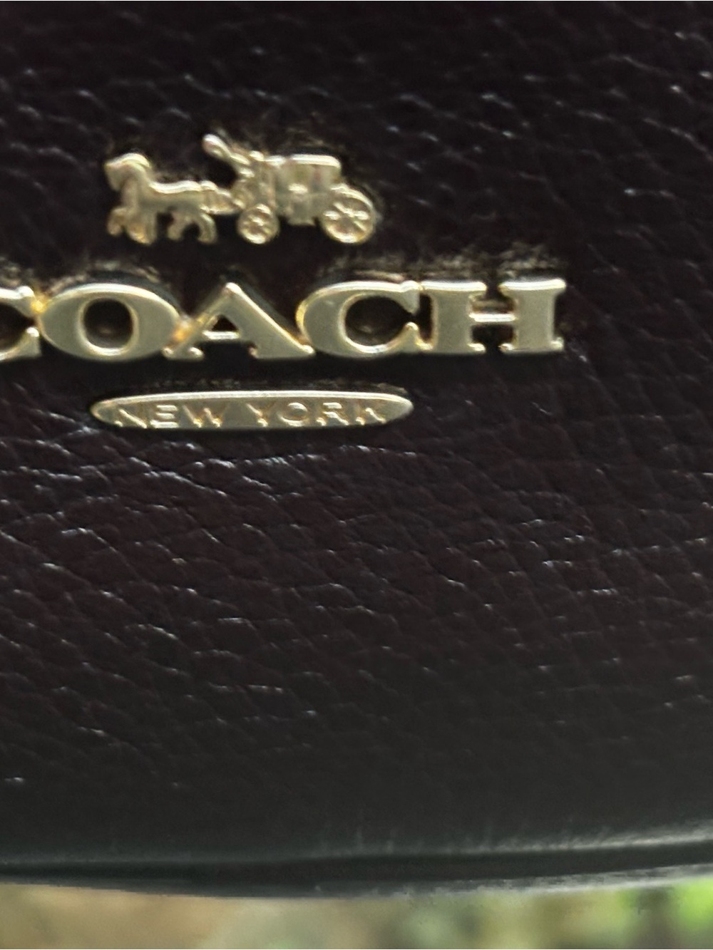 COACH Sutton Polished Pebble Leather Hobo Shoulder Bag Crossbody 35593 - Picture 7 of 13